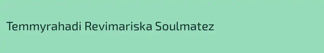 Temmyrahadi Revimariska Soulmatez
